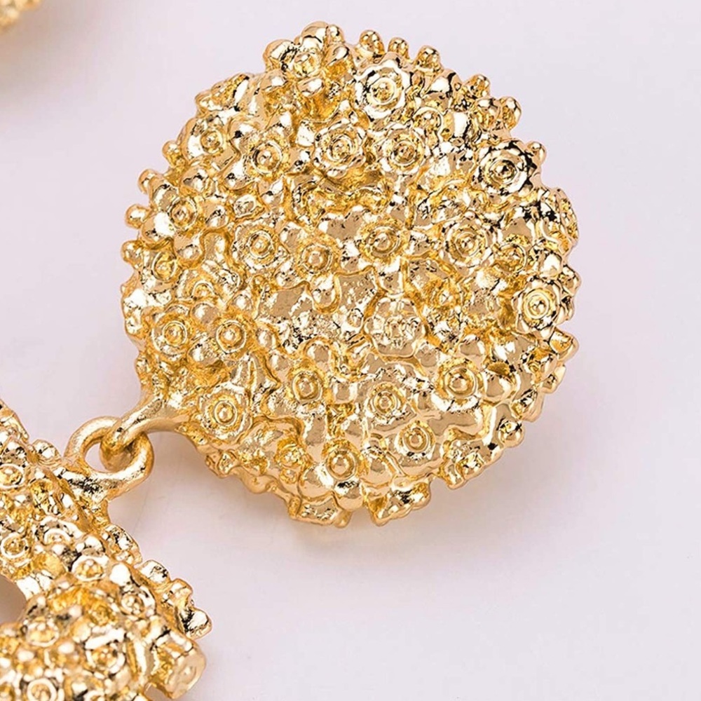 Geometric Statement Earrings - image 6